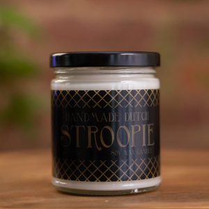 Homemade Dutch Stroopie Candle