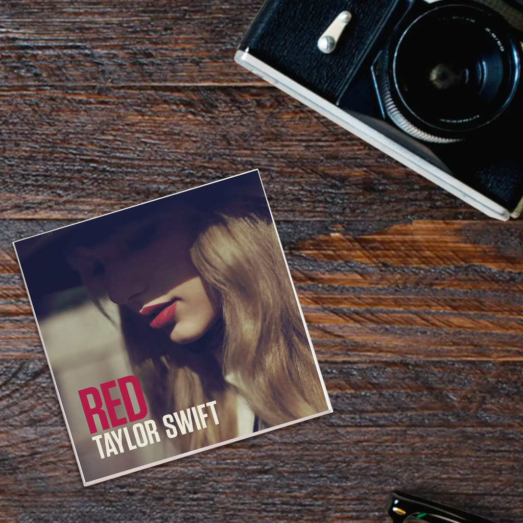 Taylor Swift 'Red' Album Coaster