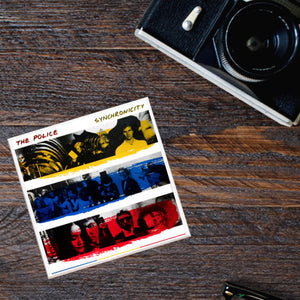 The Police "Synchronicity" Album Coaster