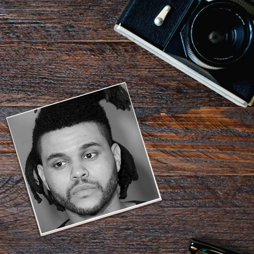 The Weeknd Mugshot Coaster