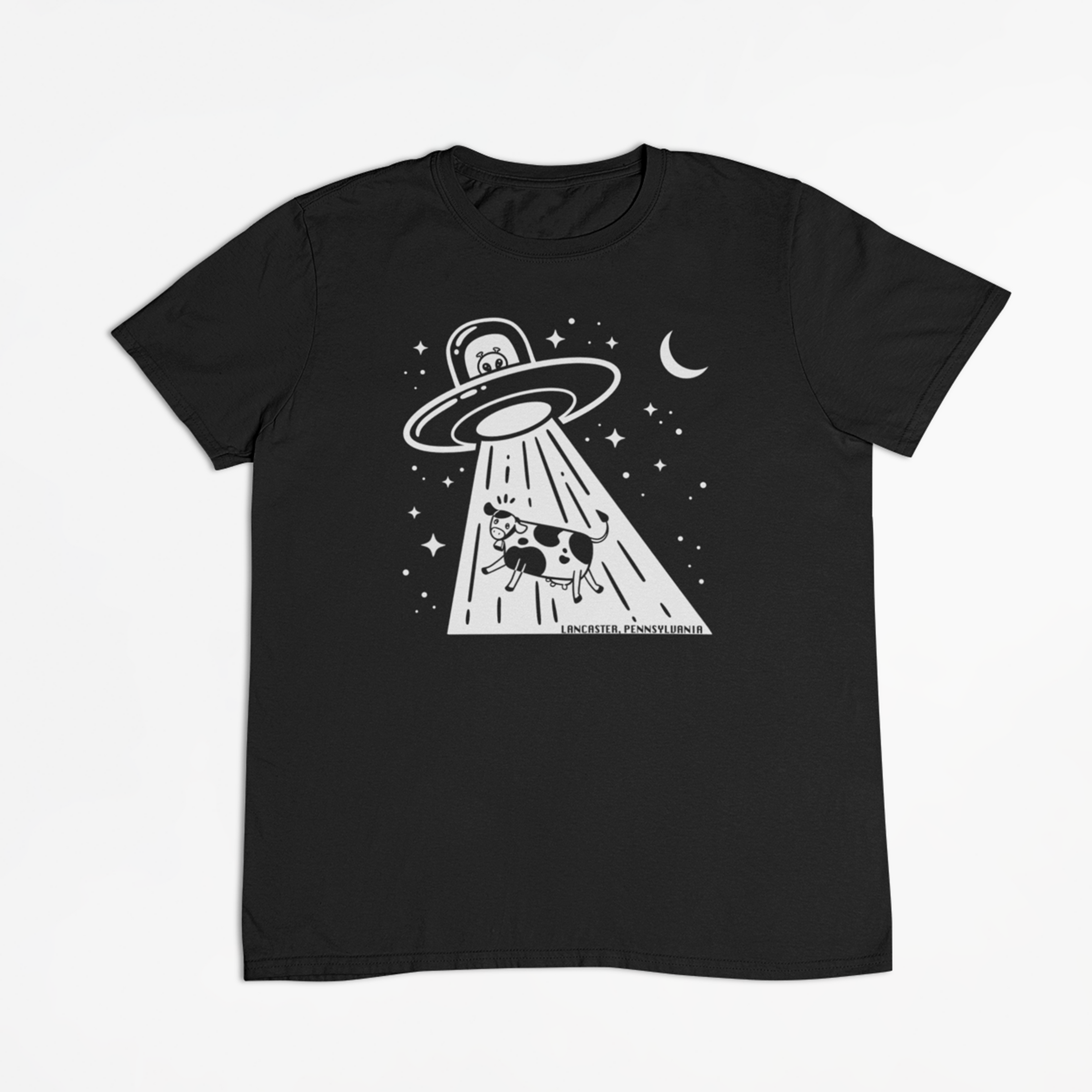 Lancaster, Pennsylvania UFO Cow Abduction T-Shirt – Madcap & Co