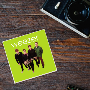 Weezer 'The Green Album' Album Coaster
