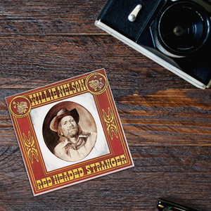 Willie Nelson 'Red Headed Stranger' Album Coaster