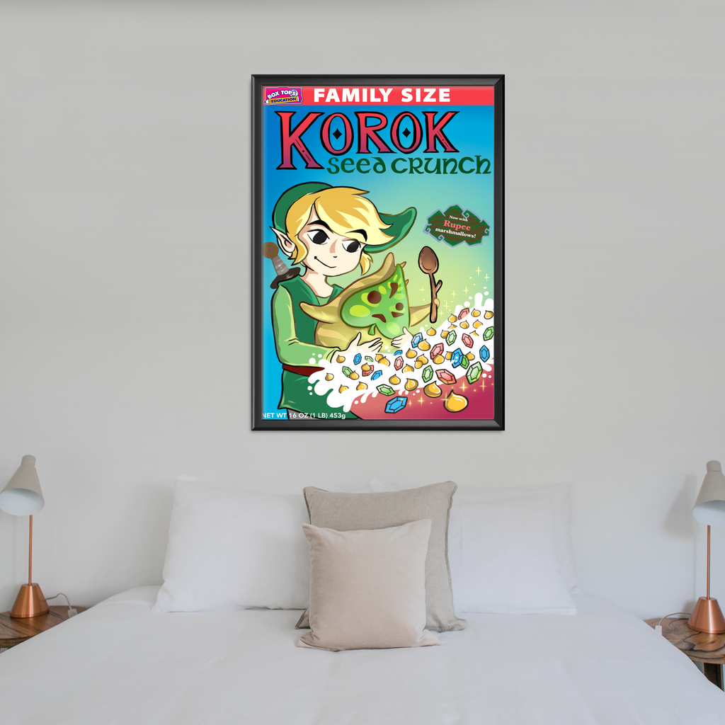 Korok Cereal 20 x 28 Gaming Poster