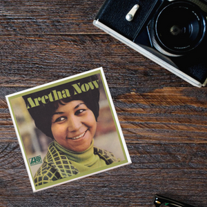 Aretha Franklin 'Aretha Now' Album Coaster