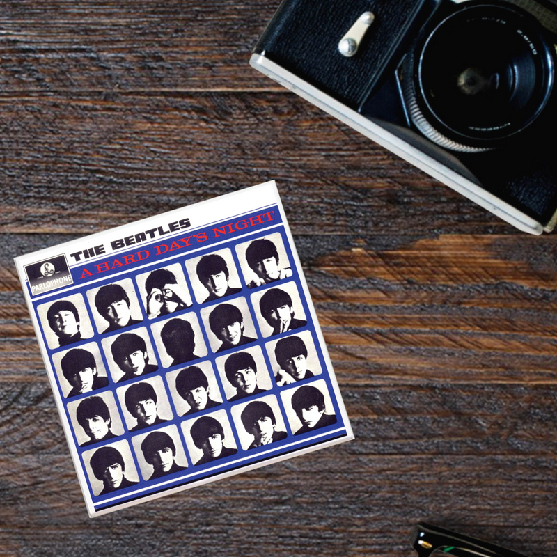 The Beatles 'A Hard Day's Night' Album Coaster