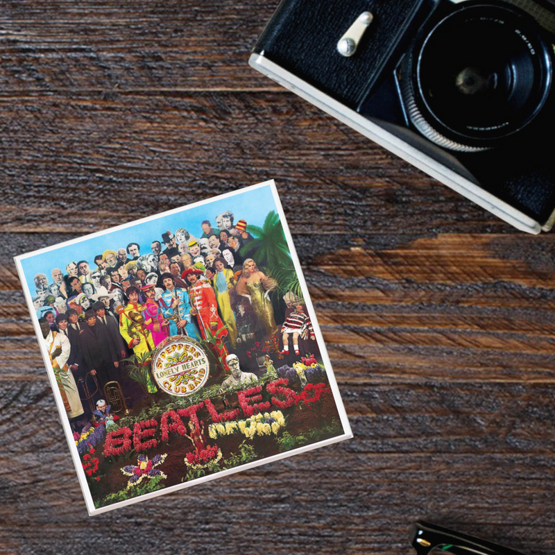 The Beatles 'Sgt. Pepper's Lonely Hearts Club Band' Album Coaster
