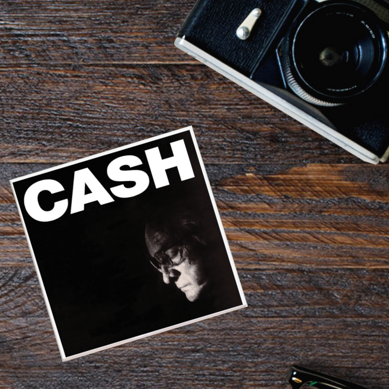 Johnny Cash 'American IV: The Man Comes Around' Album Coaster