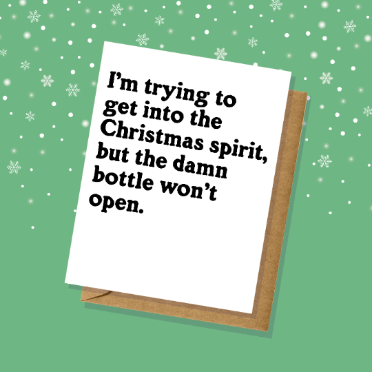 The Christmas Spirit Christmas/Holiday Card