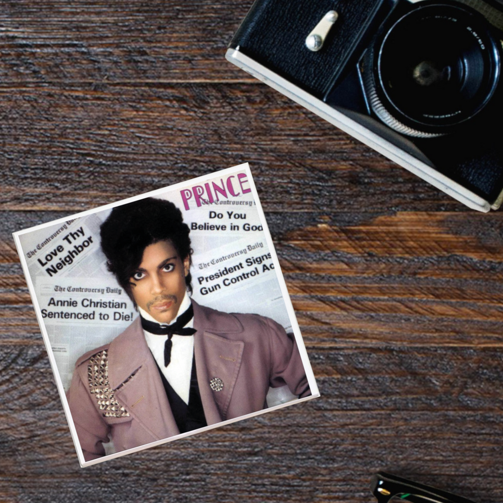 Prince 'Controversy' Album Coaster