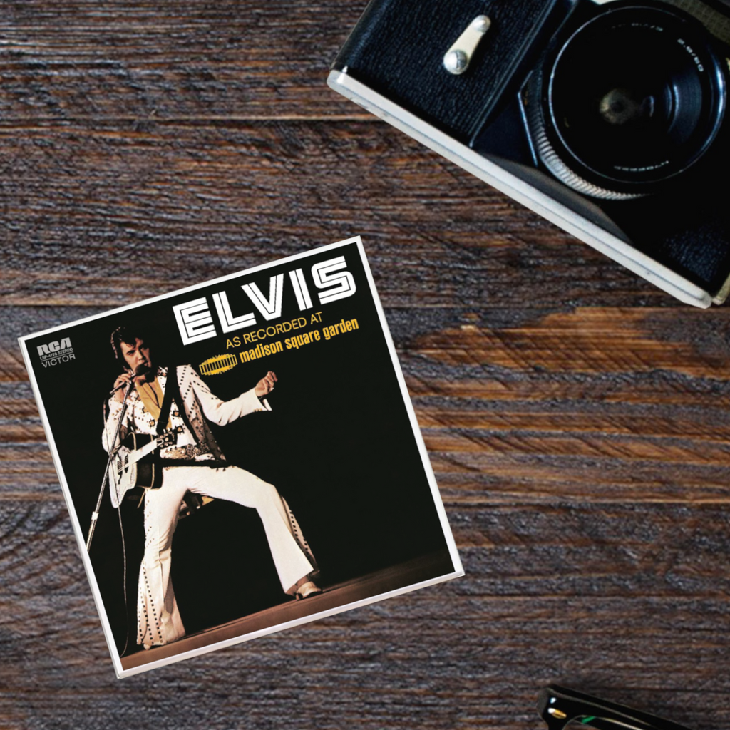 Elvis Presley 'As Recorded at Madison Square Garden' Album Coaster