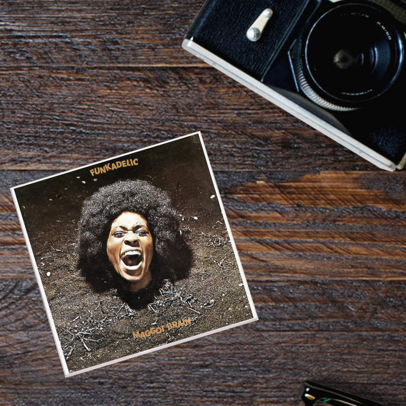 Funkadelic 'Maggot Brain' Album Coaster