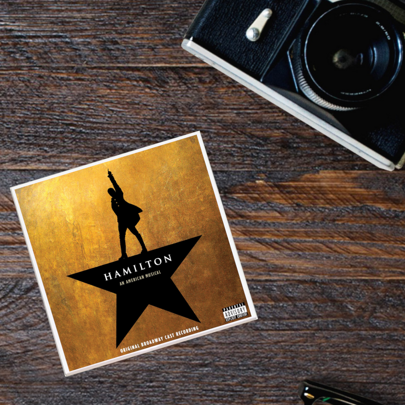 Broadway's 'Hamilton' Album Coaster