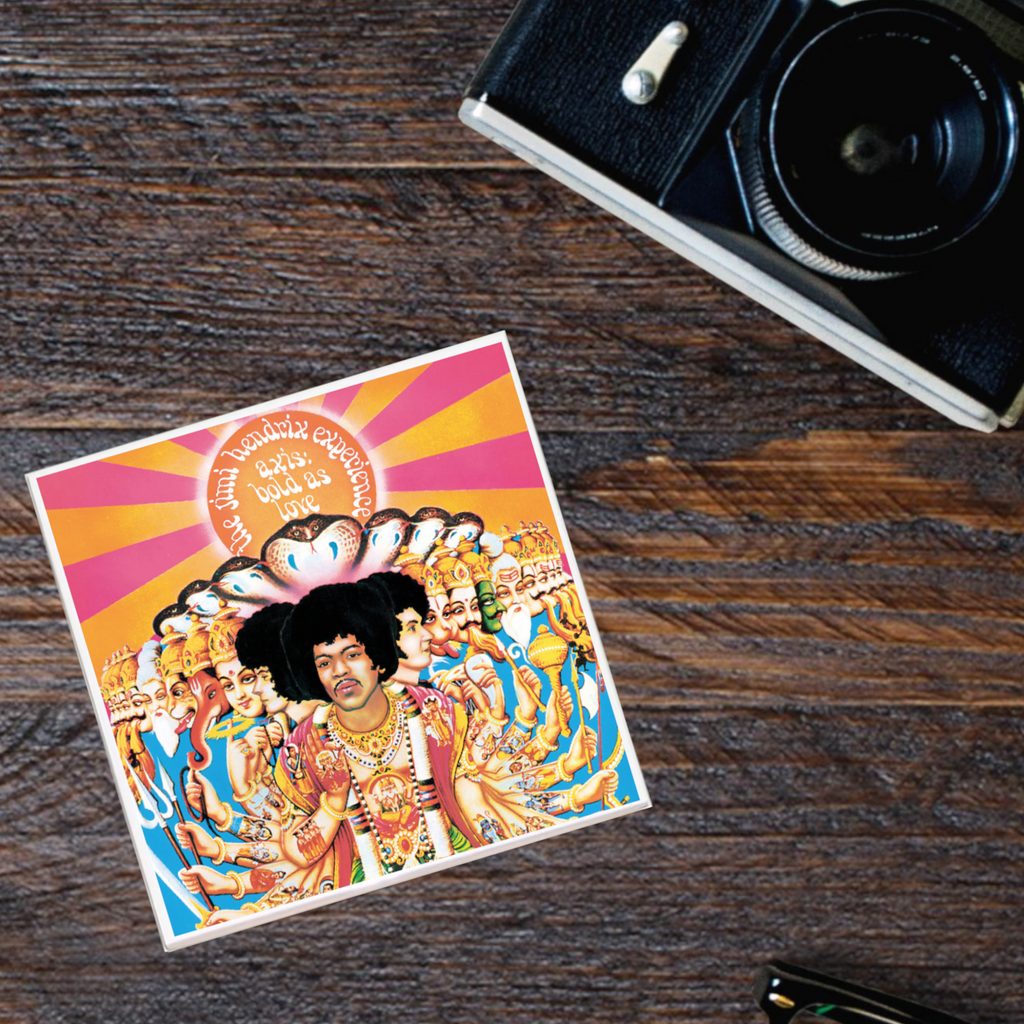 Jimi Hendrix 'Axis: Bold as Love' Album Coaster