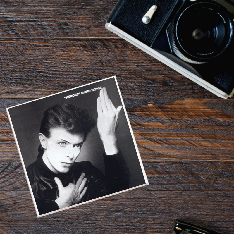 David Bowie 'Heroes' Album Coaster