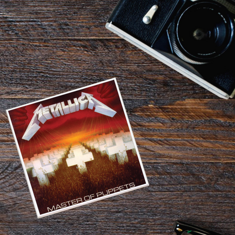 Metallica 'Master of Puppets' Album Coaster