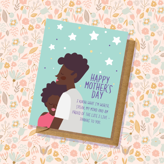 Happy Mother's Day Card I Know What I'm Worth Cute, Simple Thank You Mom Handmade in USA Blank Inside Greeting Cards
