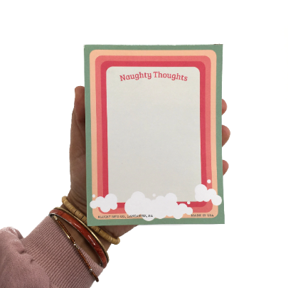 Naughty Thoughts 200 Page Notepad