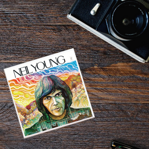 Neil Young 'Neil Young' Album Coaster