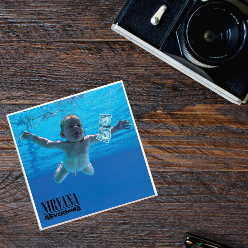 Nirvana 'Nevermind' Album Coaster