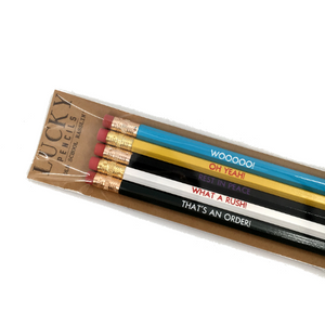 Old School Rasslin' Pencil Pack - Set of 5