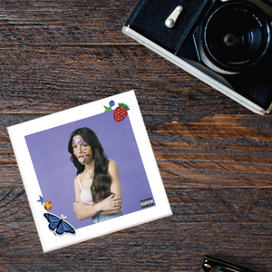 Olivia Rodrigo 'Sour' Album Coaster