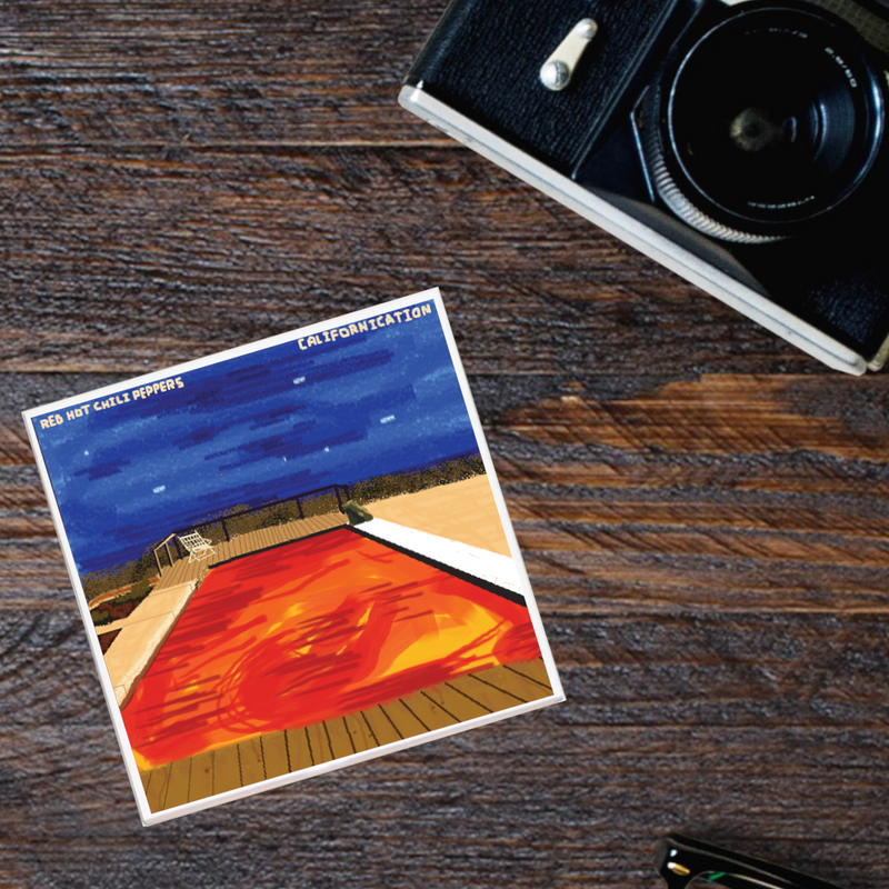 Red Hot Chili Peppers 'Californication' Album Coaster