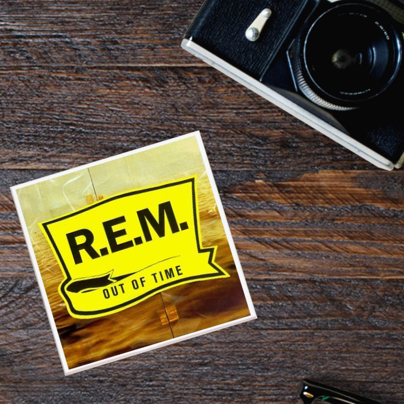 R.E.M. Out of Time Album Coaster
