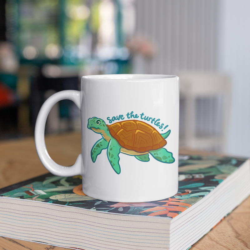Save the Turtles Mug