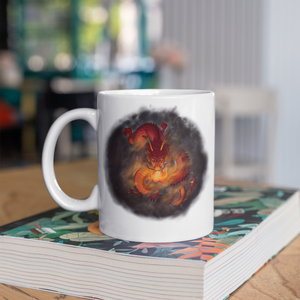 Fire Breathing Dragon Mug
