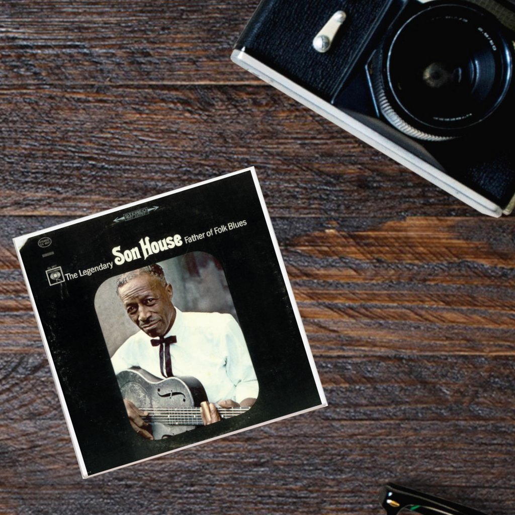 Son House 'The Legendary Son House Father of the Blues' Album Coaster