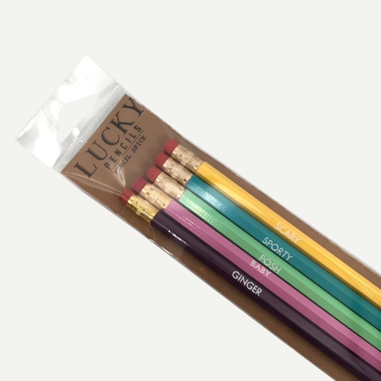 Spice Girls Pencil Pack - Set of 5
