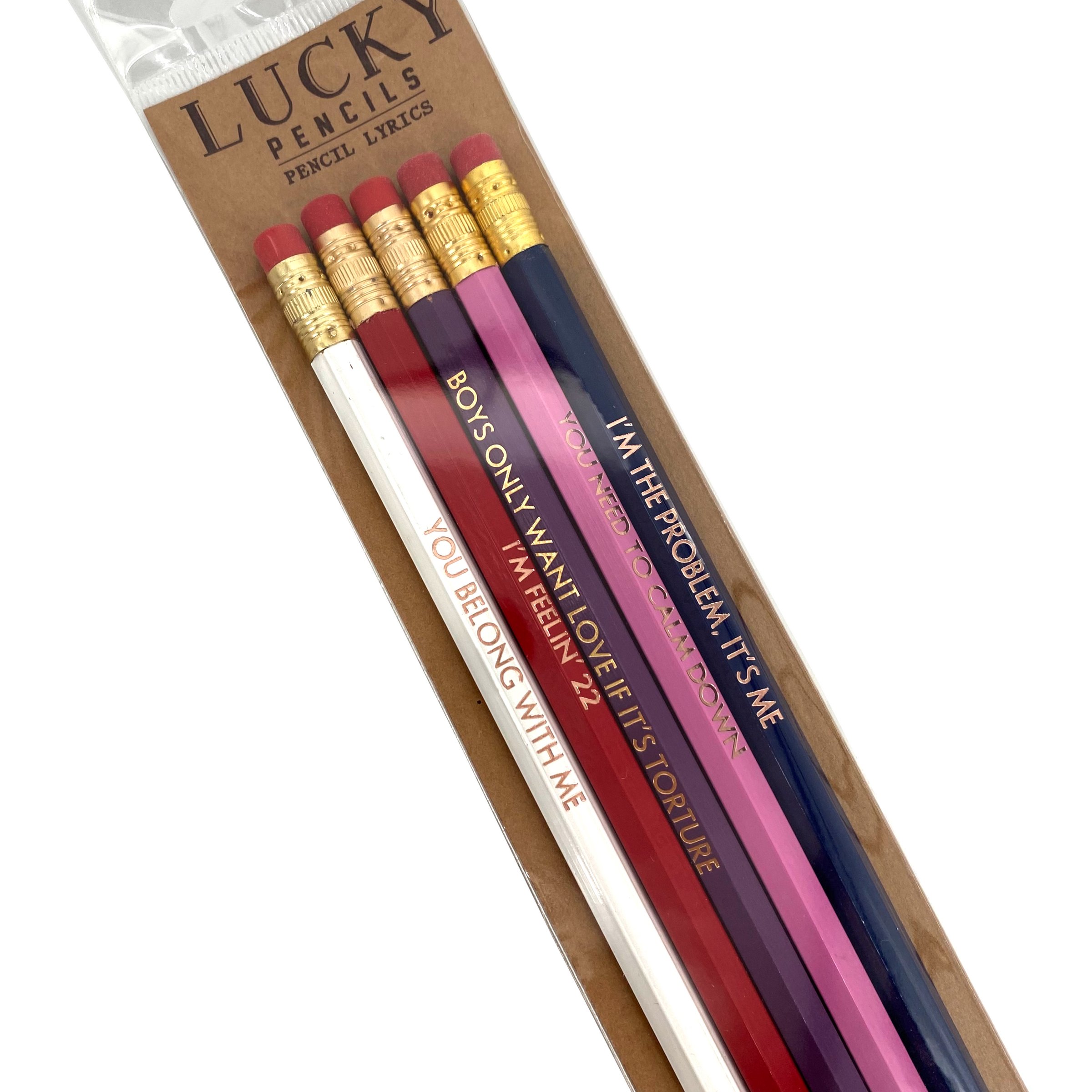 Valentines Day Pencils 12 Pencil Pack